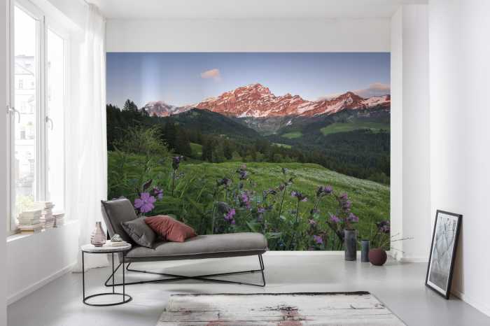 Digitaldrucktapete Picturesque Switzerland