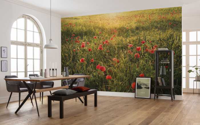 Digitaldrucktapete Poppy World I