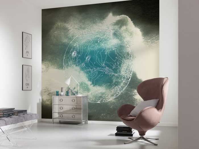 Digitaldrucktapete Surreal Planet