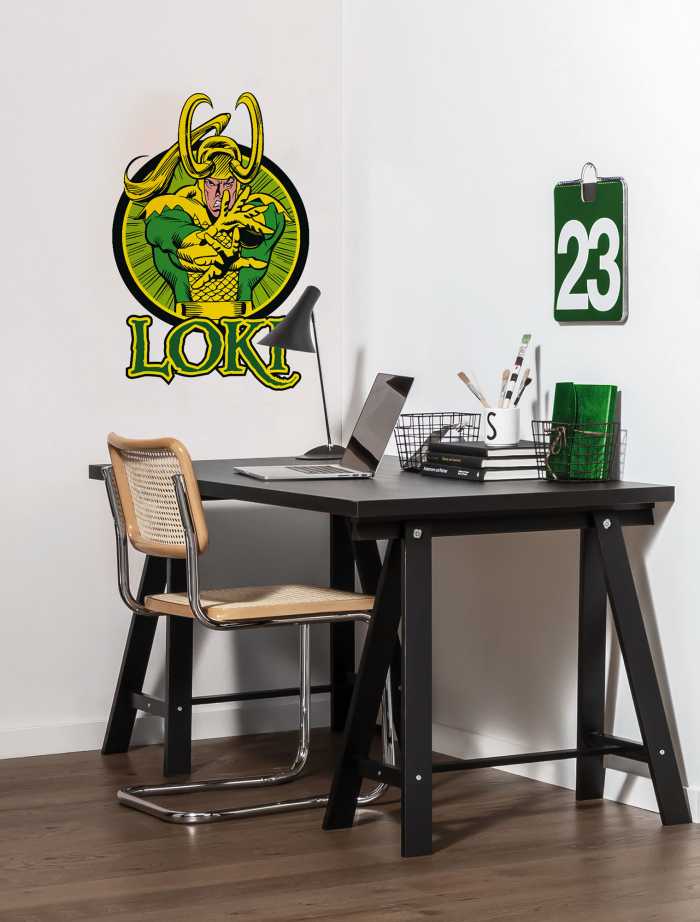 Wandtattoo Loki Comic Classic