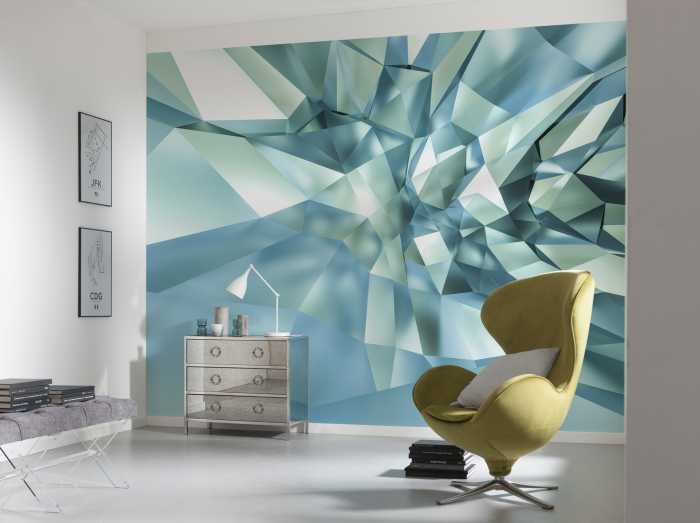 Fototapete 3D Crystal Cave