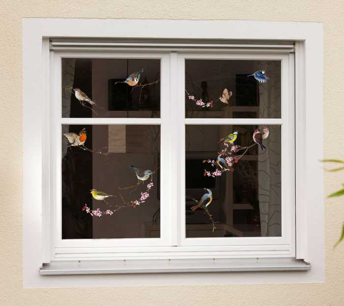 Fenstersticker Birds