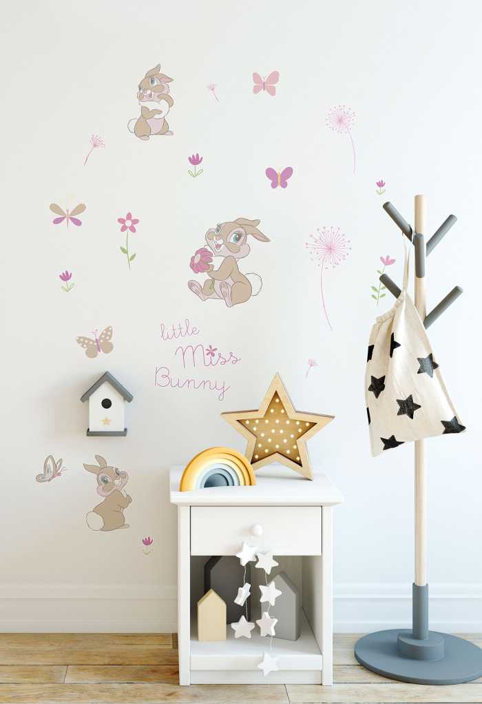 Wandtattoo Little Miss Bunny