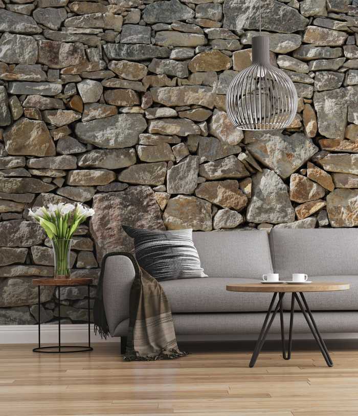 Digitaldrucktapete Stone Wall