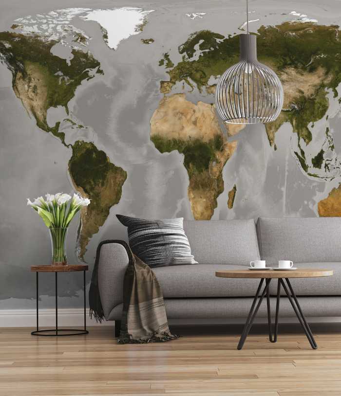 Digitaldrucktapete World