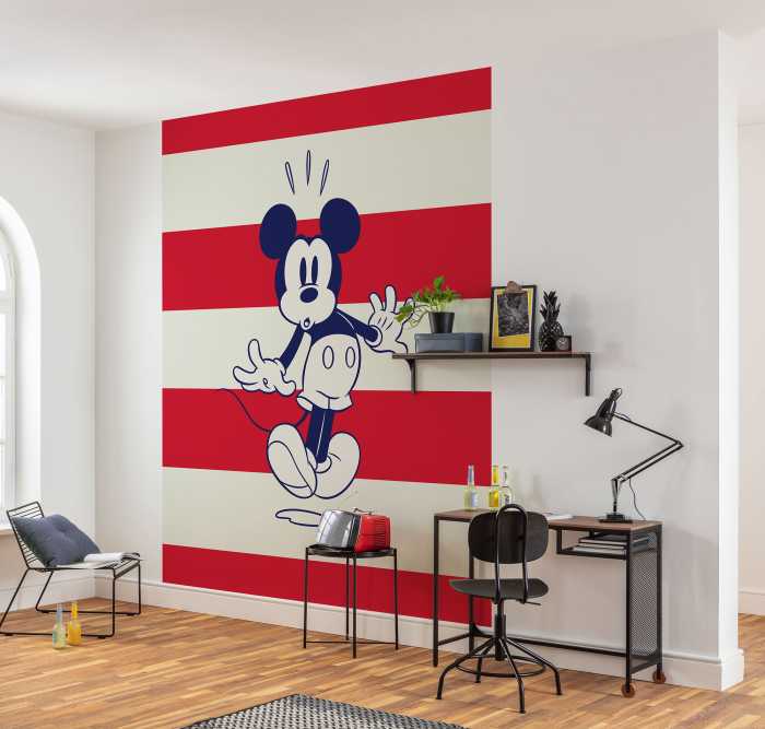 Digitaldrucktapete Mickey Vibrant
