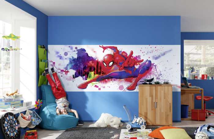 Fototapete Spider-Man Graffiti 