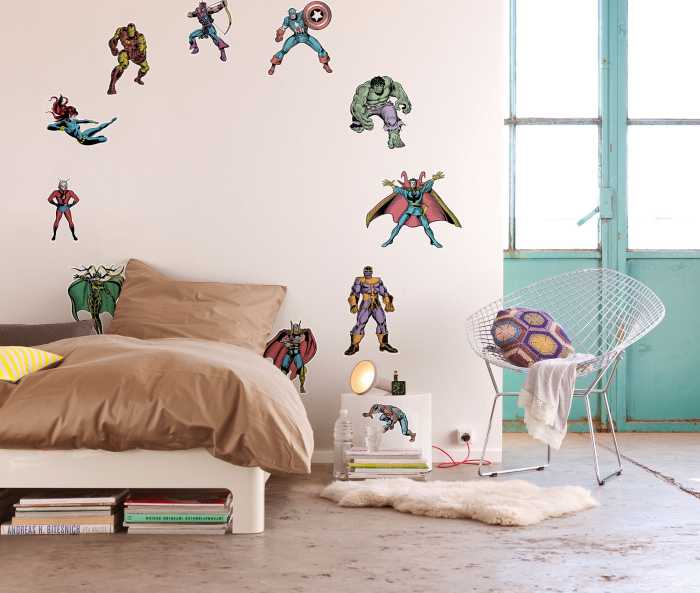 Wandtattoo Marvel Comics Collection