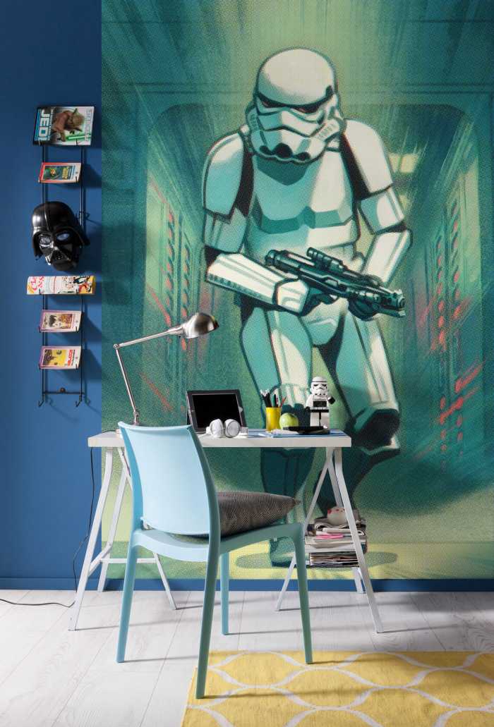 Digitaldrucktapete Mandalorian Stormtrooper Print