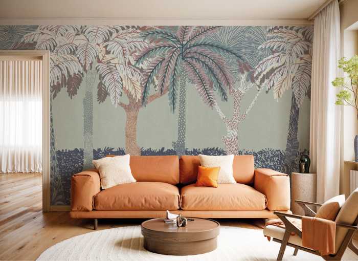 Standard Vlies Patterned Palms
