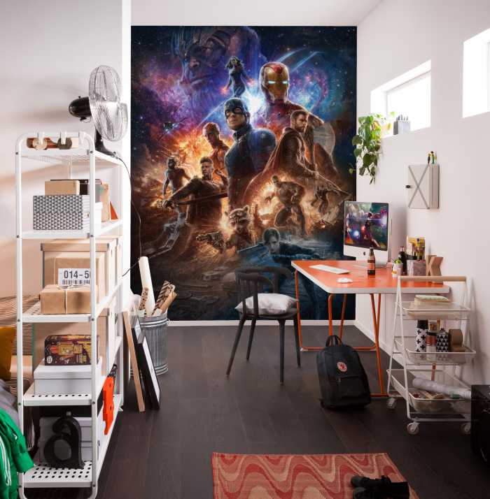 Digitaldrucktapete Avengers Battle of Worlds