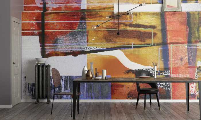 Digitaldrucktapete Branche Dipping orange