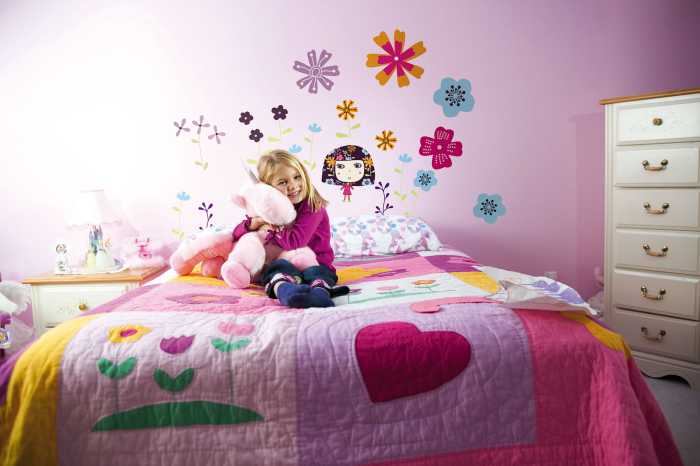 Wandtattoo Flowerine