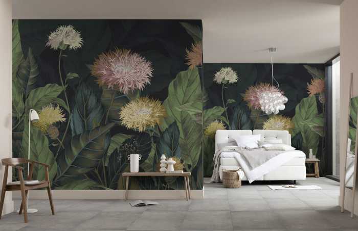 Digitaldrucktapete Flowerly