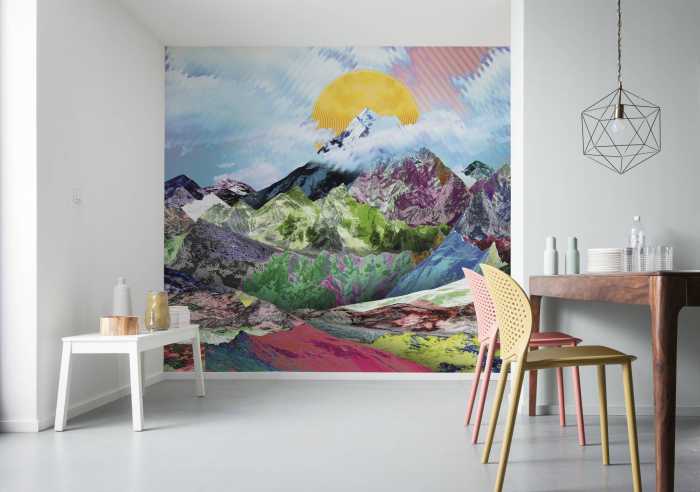 Digitaldrucktapete Mountain Top