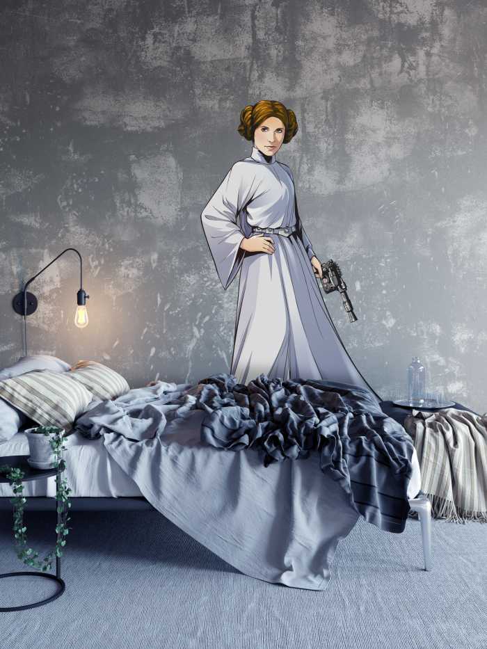 Wandtattoo Star Wars XXL Princess Leia