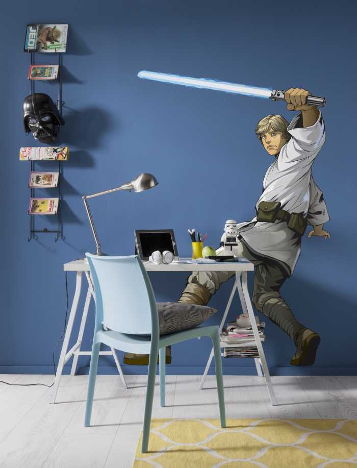 Wandtattoo Star Wars XXL Luke Skywalker