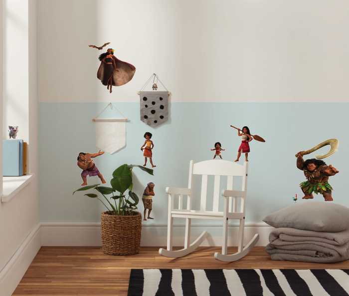 Wandtattoo Disney Moana 2 Family