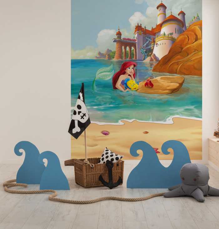 Digitaldrucktapete Disney Ariel Daydream