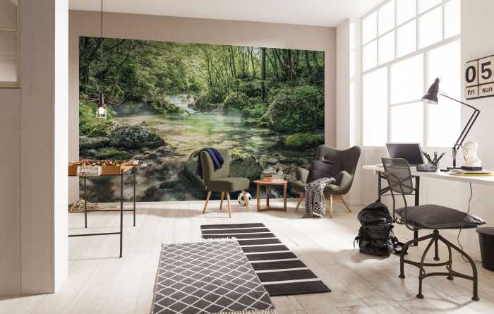 Digitaldrucktapete Tranquil Pool