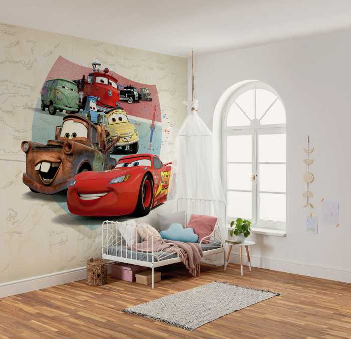 Digitaldrucktapete Disney and Pixar Cars Open Road