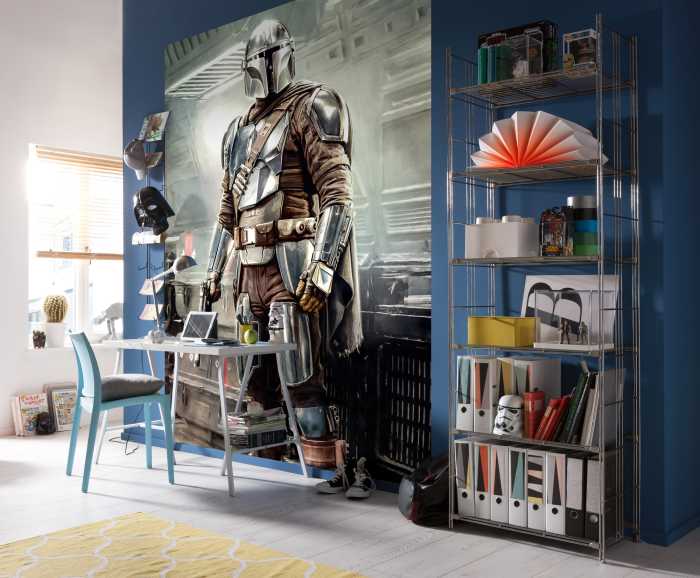 Digitaldrucktapete Mandalorian Fight Posture