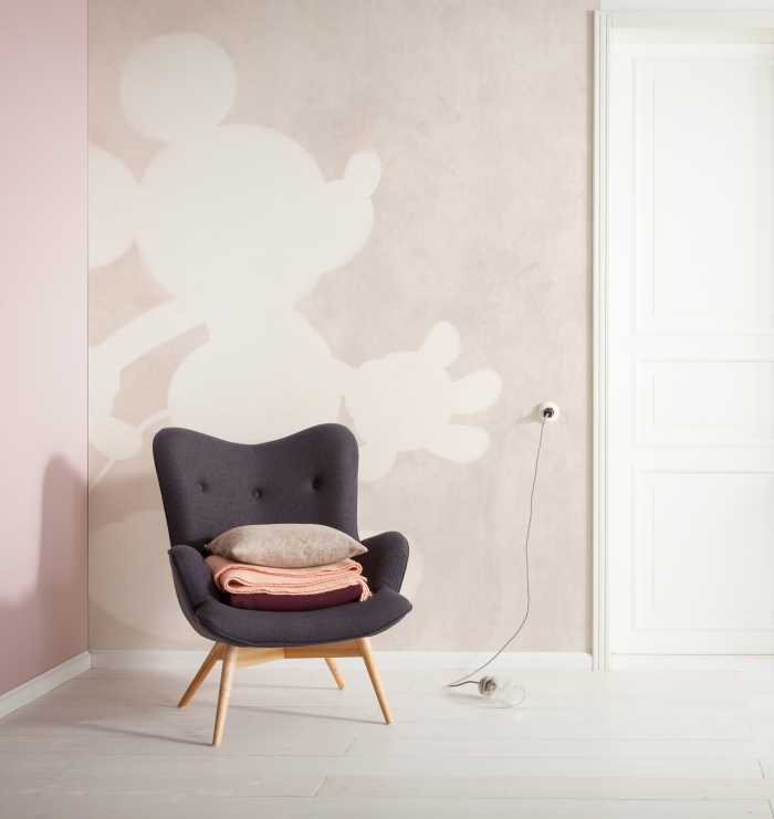 Digitaldrucktapete Mickey Contour