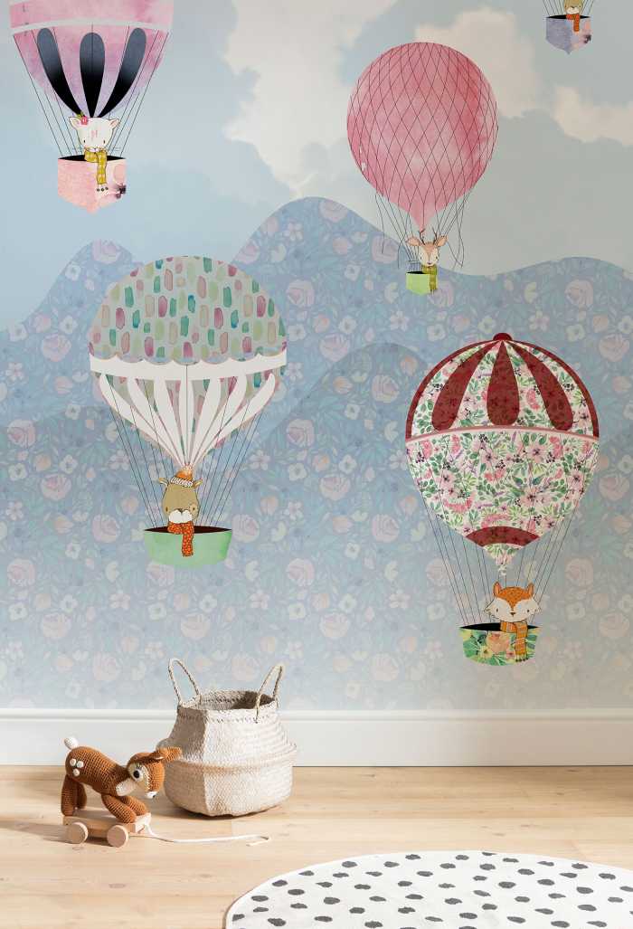 Digitaldrucktapete Happy Balloon
