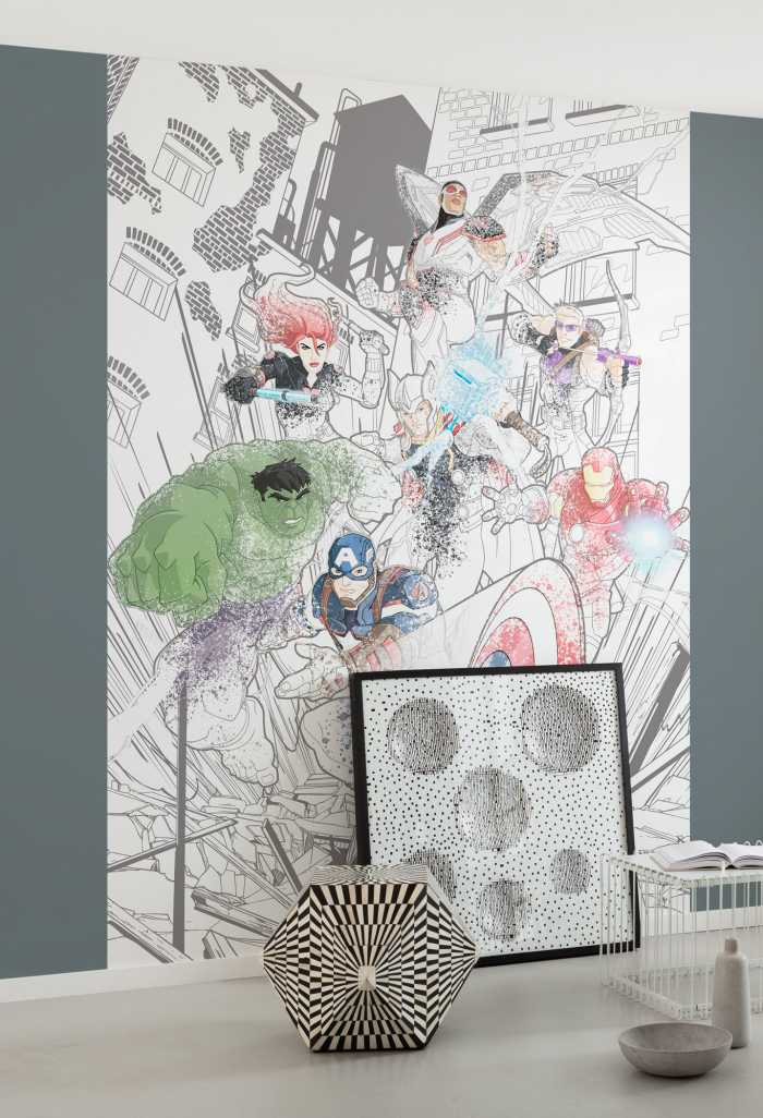 Digitaldrucktapete Avengers Attack