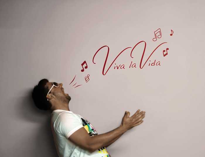 Wandtattoo Viva la Vida
