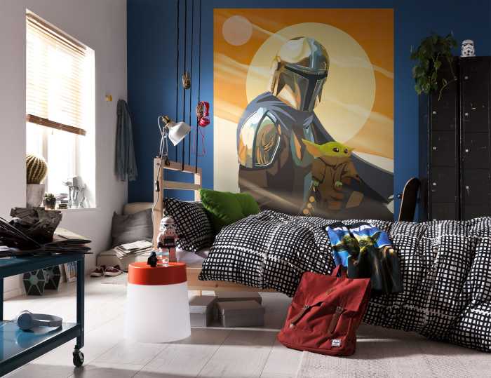 Digitaldrucktapete The Mandalorian - Hunt for Grogu