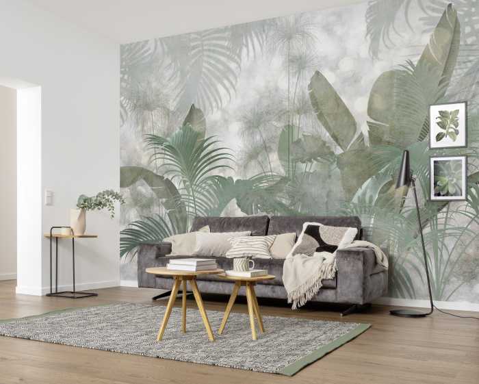 Vliestapete Paillettes Tropicales