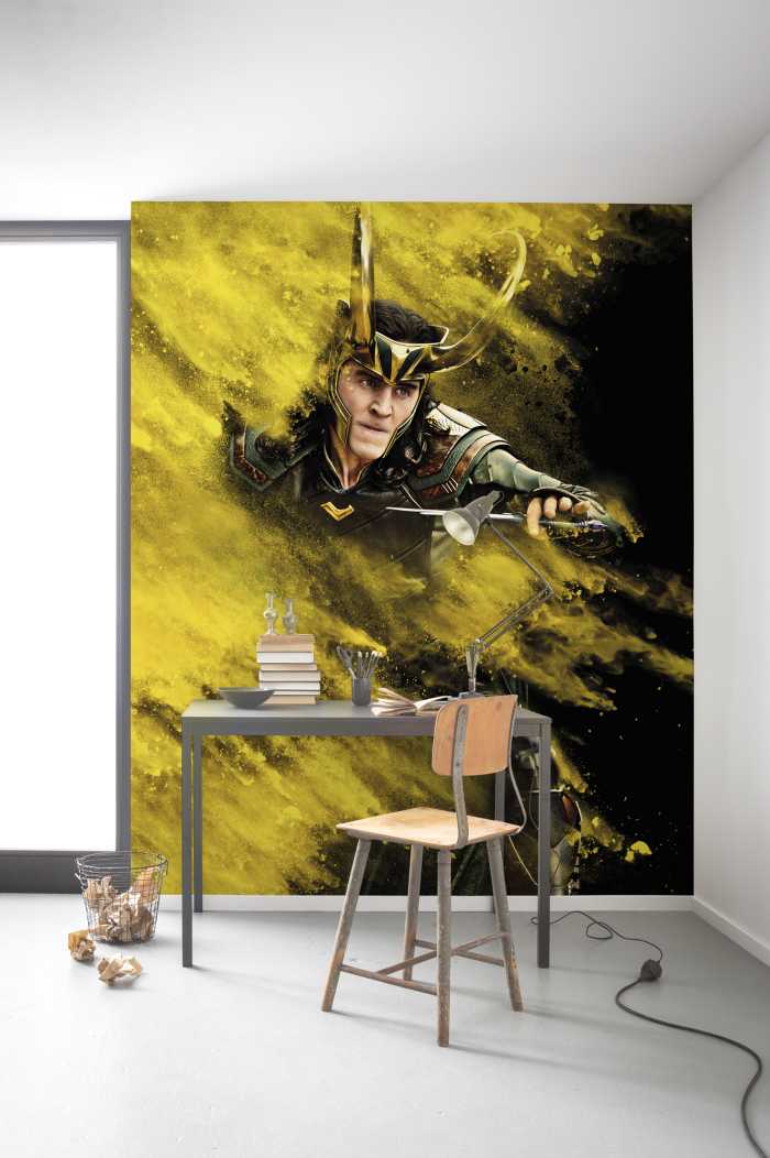 Digitaldrucktapete Loki Yellow Dust