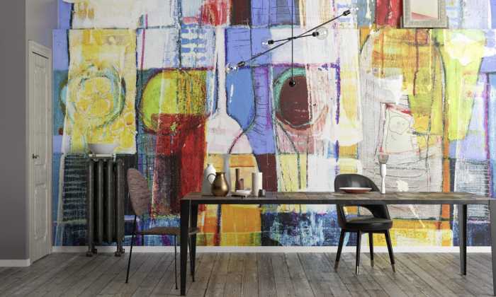 Digitaldrucktapete Tableau Living