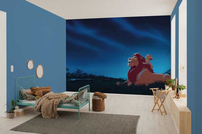 Digitaldrucktapete Disney The Lion King Stargazing