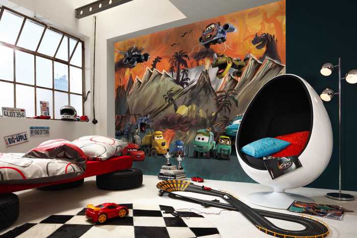 Digitaldrucktapete Cars Carosaurus