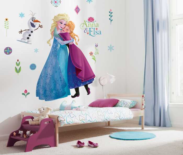 Wandtattoo Frozen Nordic Summer XXL
