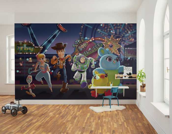 Digitaldrucktapete Disney and Pixar Toy Story Team