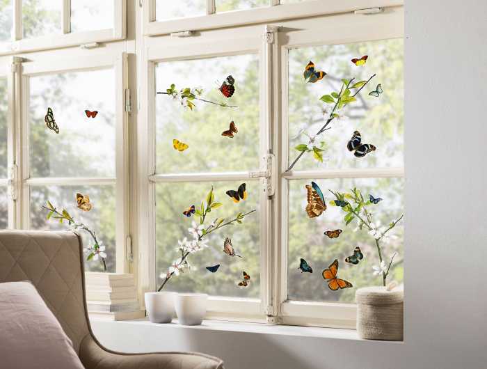 Fenstersticker Cheerful