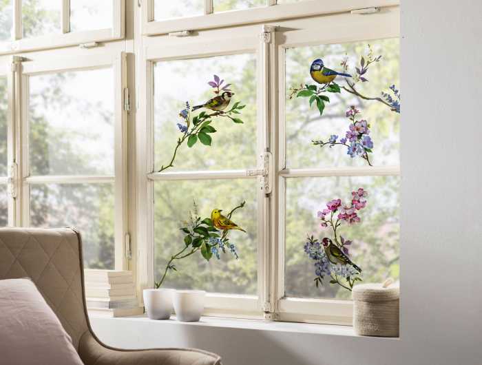 Fenstersticker Wedding Birds