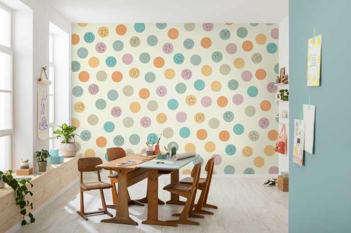 Digitaldrucktapete Disney Pastel Confetti