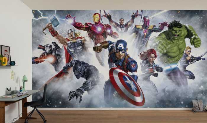Digitaldrucktapete Marvel Avengers Strike