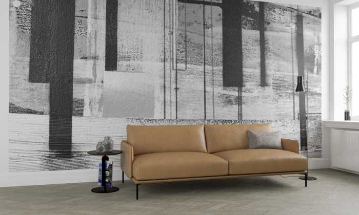 Premium Vlies Horizon Blazing grey