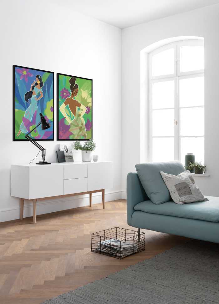 Poster Disney Princess Jasmine in Blue