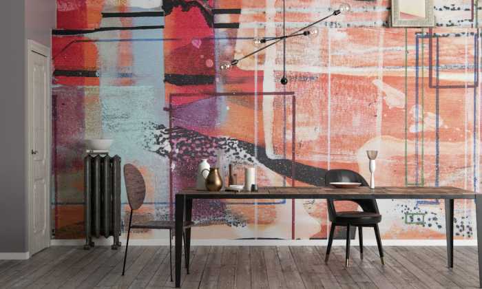 Premium Vlies Columns Hanging