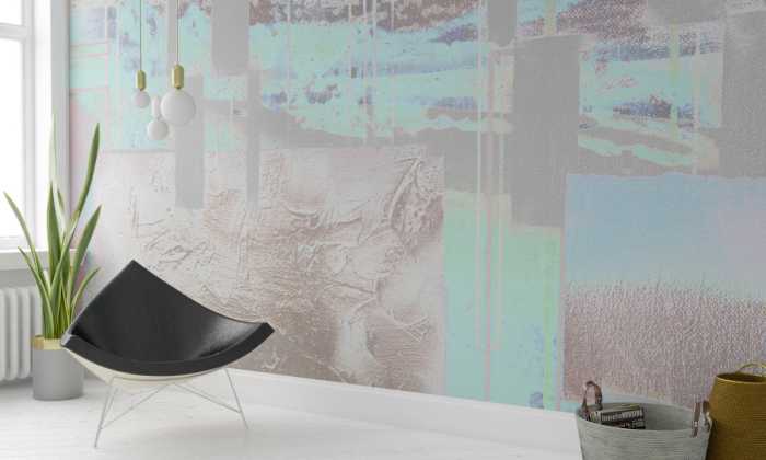 Premium Vlies Squares Dropping green