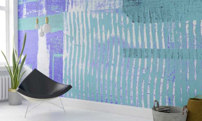 Premium Vlies Lines Mellow turquise