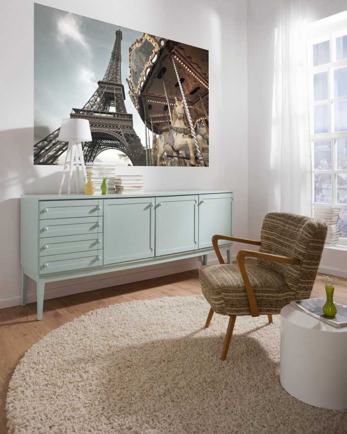 Fototapete Carrousel de Paris