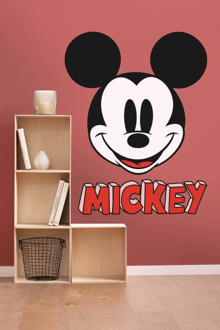 Wandtattoo Mickey Smile XXL