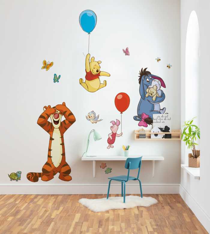 Wandtattoo "Winnie the Pooh and Friends" XXL